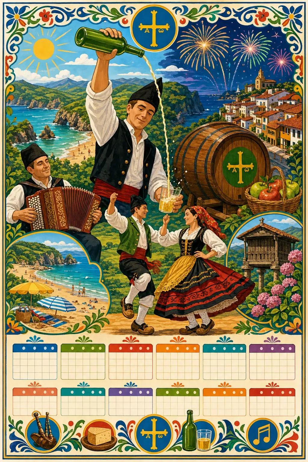 Calendario de Fiestas de Verano 2026 en Asturias: Guía Completa por Concejo