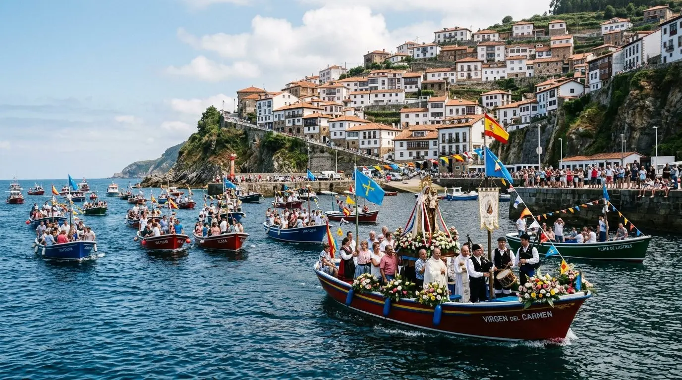 Fiestas del Carmen de Lastres
