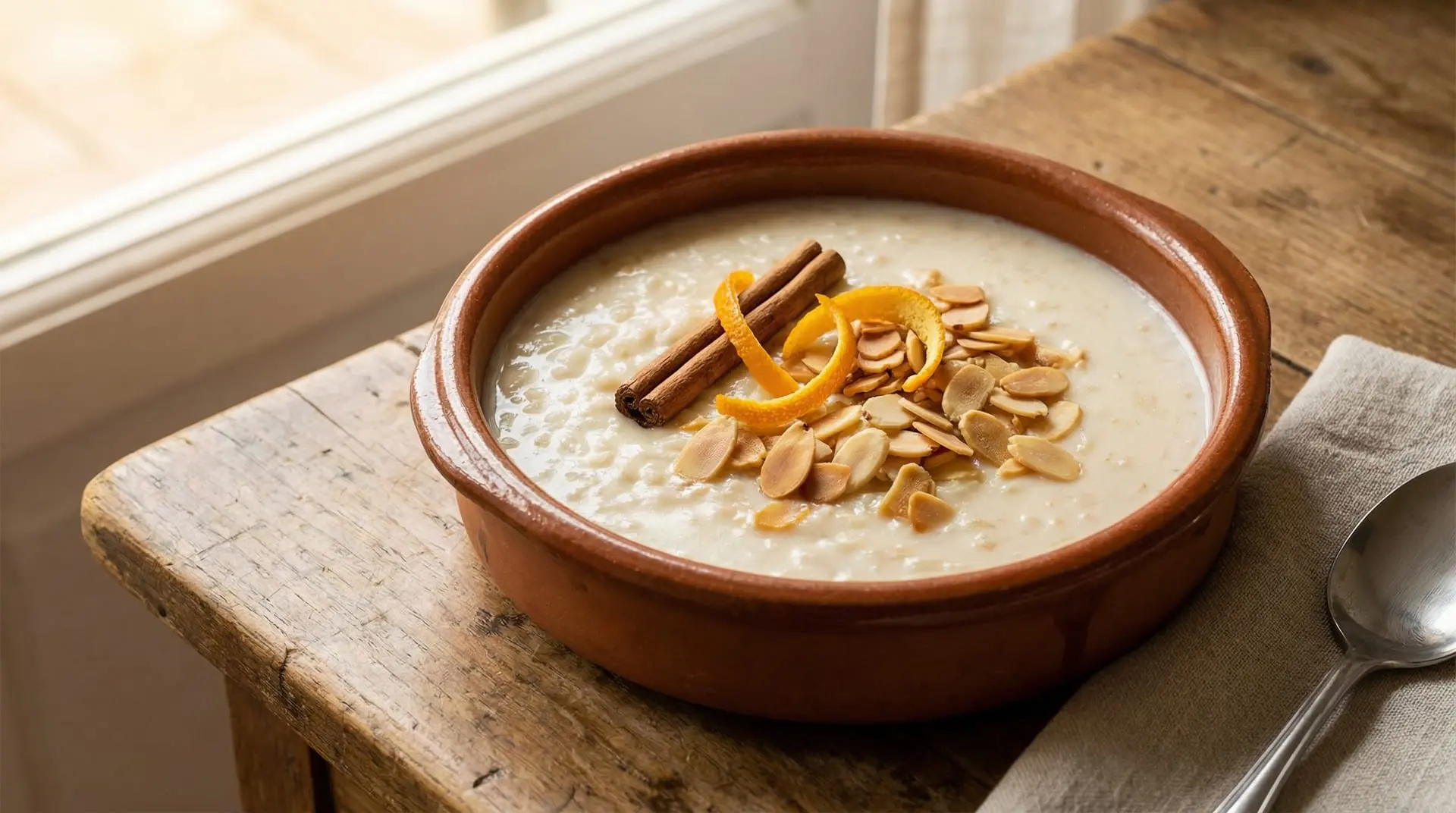 Arroz con leche y casadielles