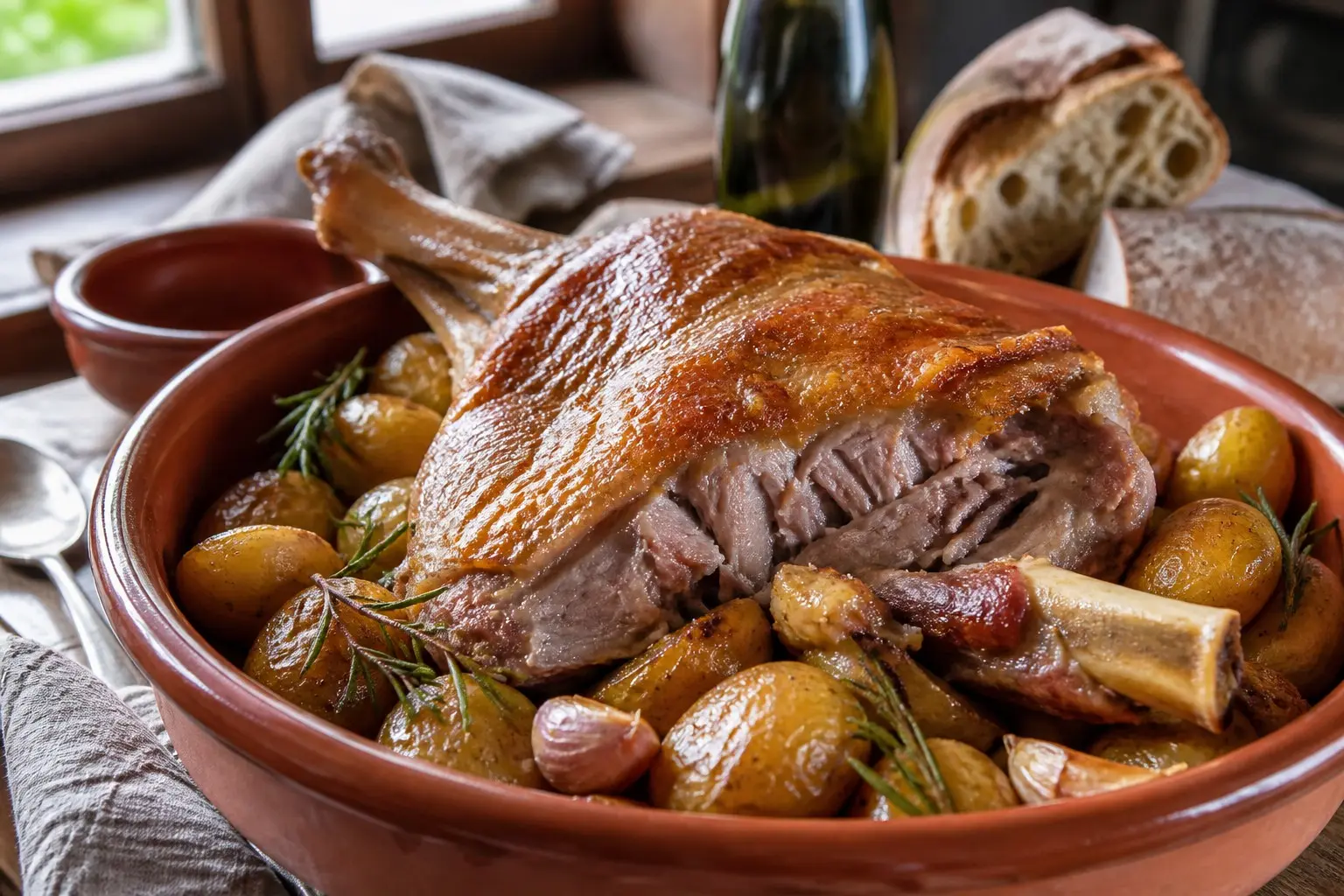 Cordero a la Estaca en Horno Doméstico