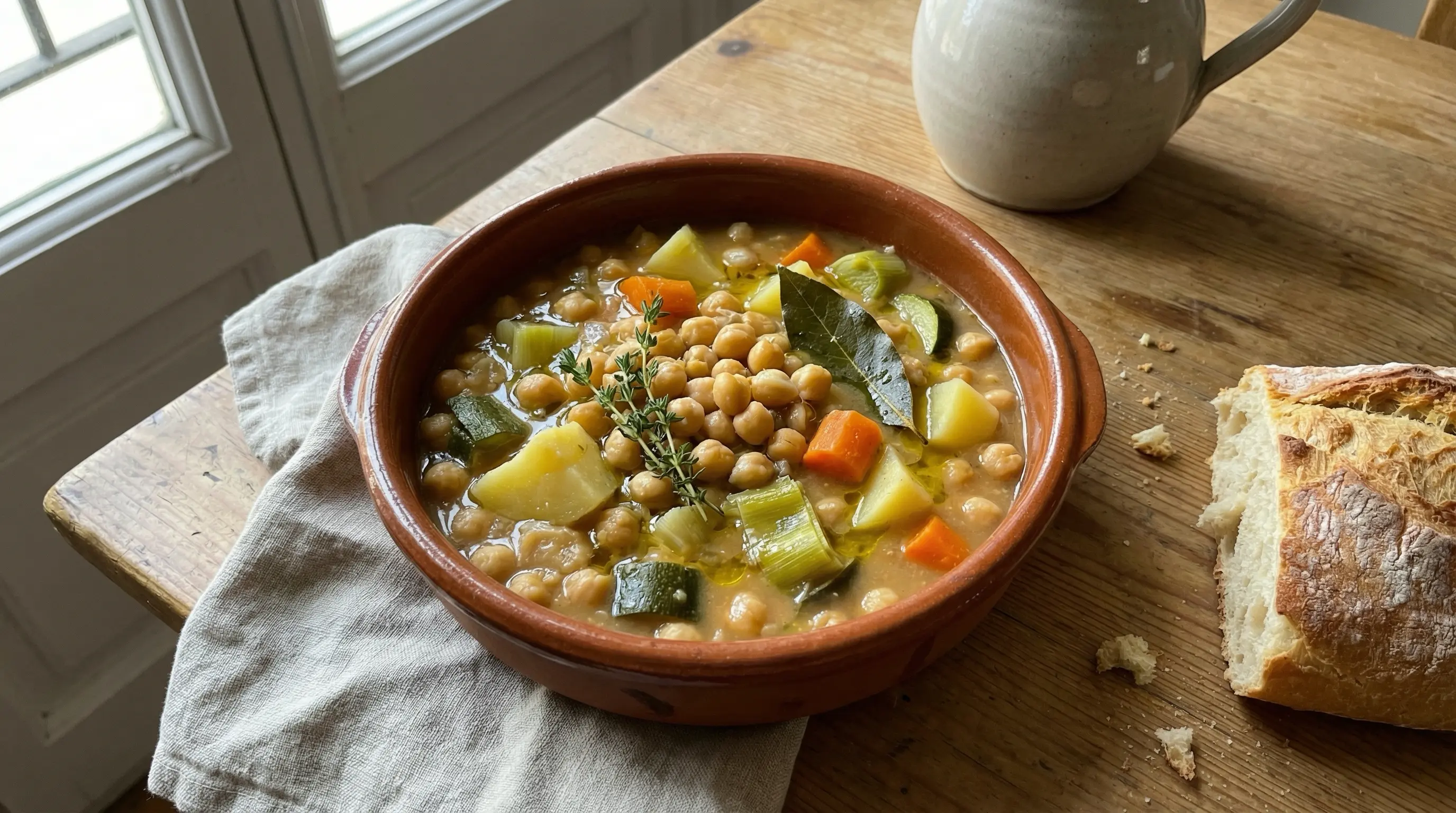 Potaje de Garbanzos Vegano