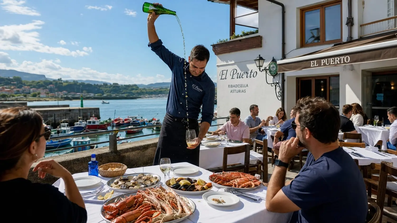 El Puerto — Marisquería con Vistas a la Ría en Ribadesella