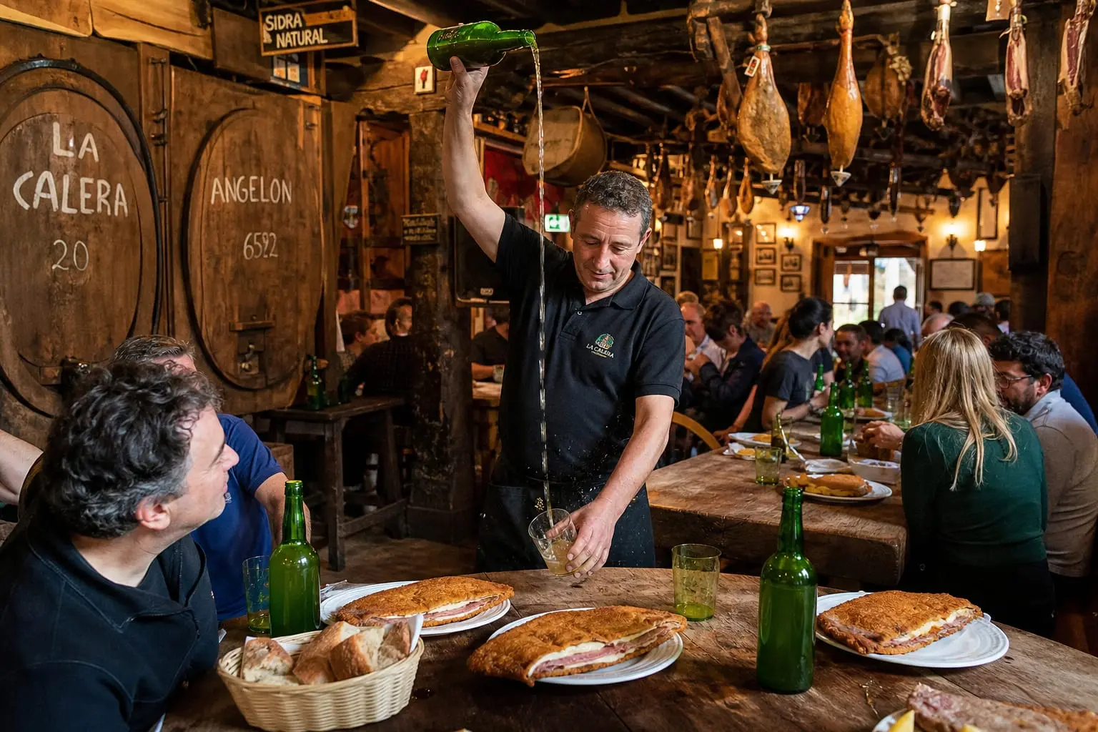 Sidrería La Caldera — El Corazón Gastronómico de Cangas de Onís